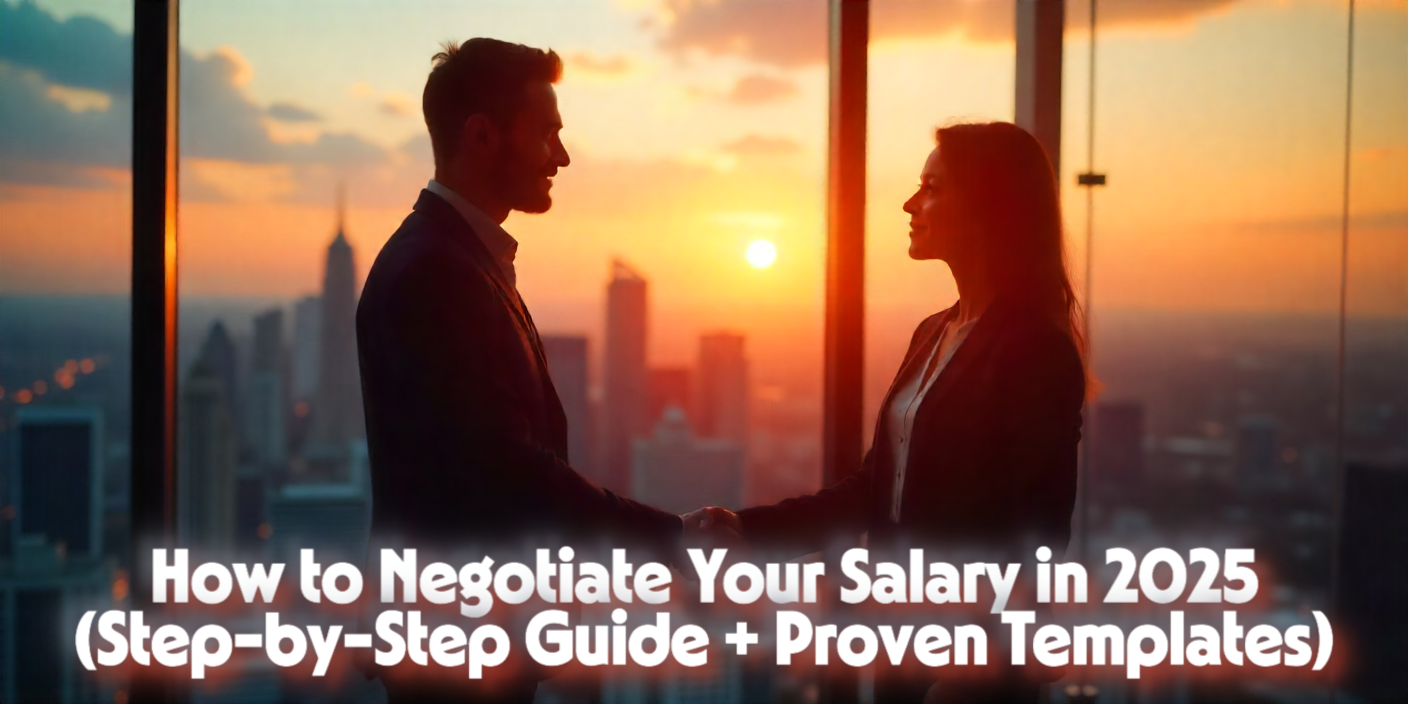How to Negotiate Your Salary in 2025 (Step-by-Step Guide + Proven Templates)
