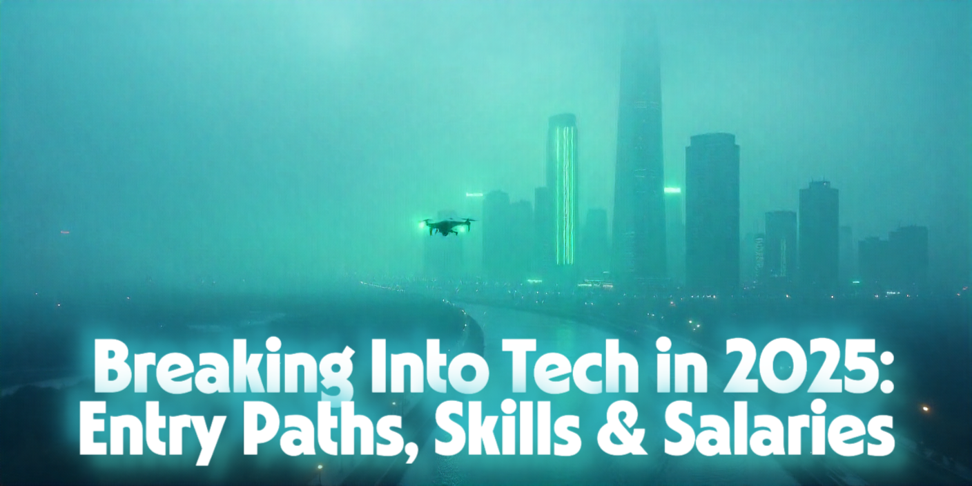 Breaking Into Tech in 2025: Entry Paths, Skills & Salaries