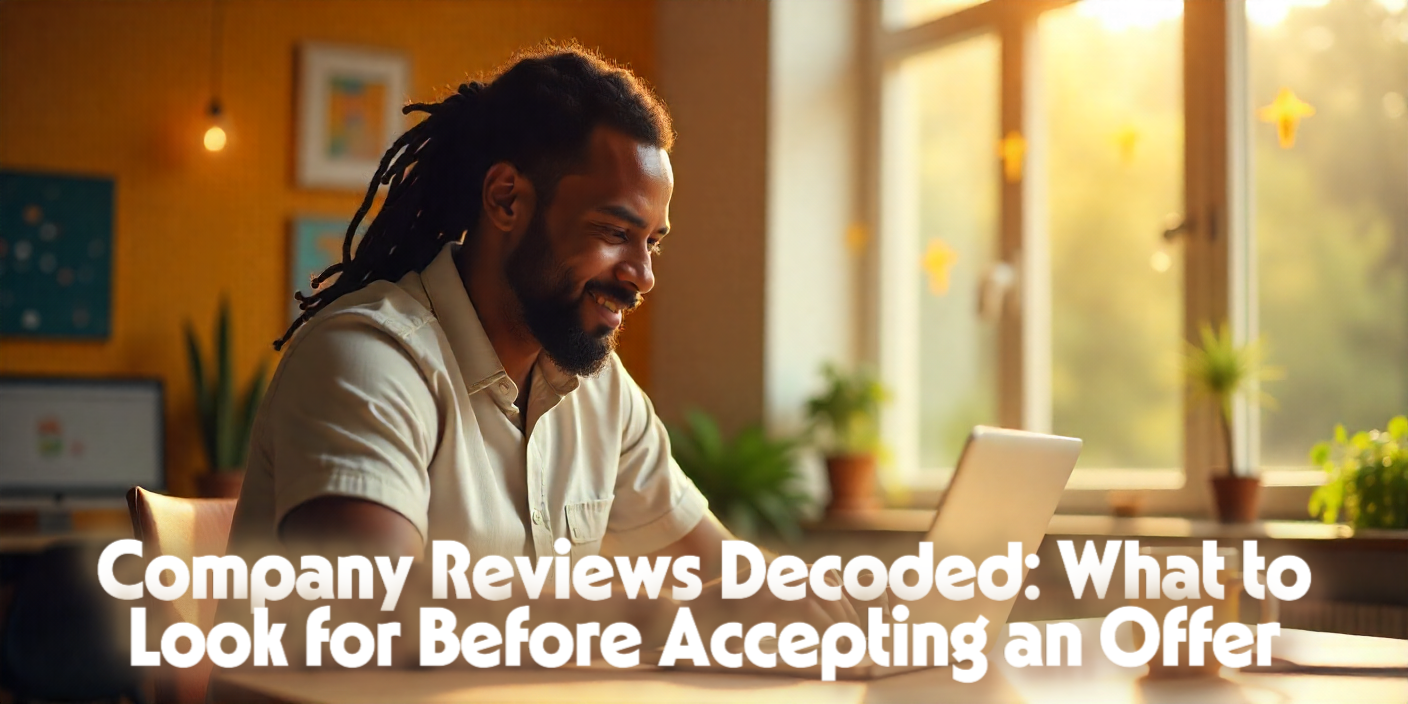 Company Reviews Decoded: What to Look for Before Accepting an Offer